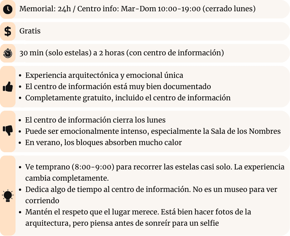 Berlin Memorial Holocausto